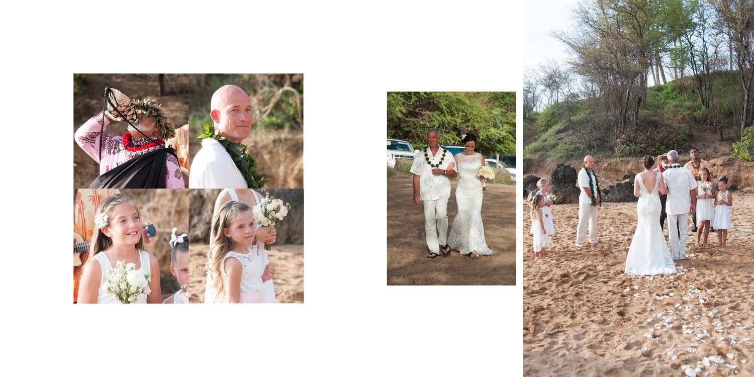 Maui Beach Wedding Photo Album