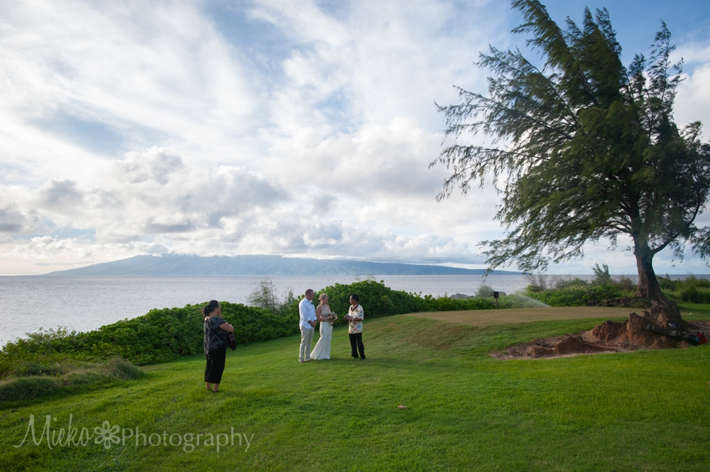 Maui Photographer, Ritz-Carlton Kapalua Wedding, Mieko Photography マウイフォトグラファー、マウイ島写真撮影