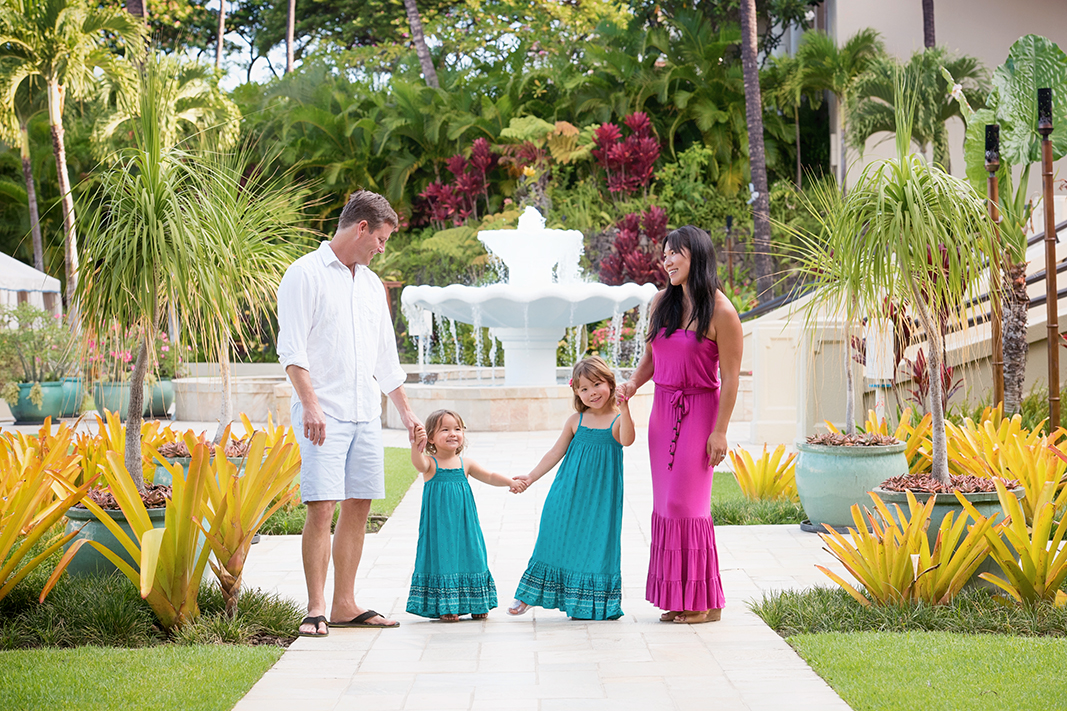 Maui Four Seasons Resort Wailea Family Portrait Photographer
