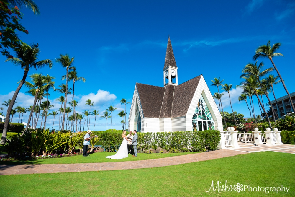 Grand Wailea Maui Wedding, Photography by Mieko Horikoshi - マウイウェディング、マウイ日本人フォトグラファー、マウイ島写真撮影